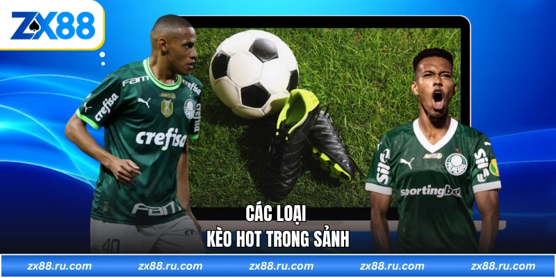 Các loại kèo hot trong sảnh